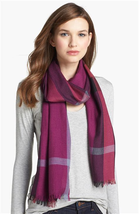 burberry scarf women nordstrom rack